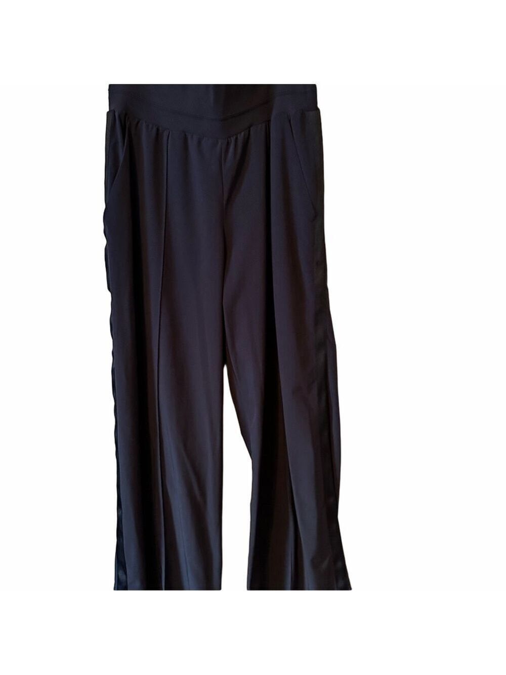 Athleta Navy Wide Leg Pants Women's
